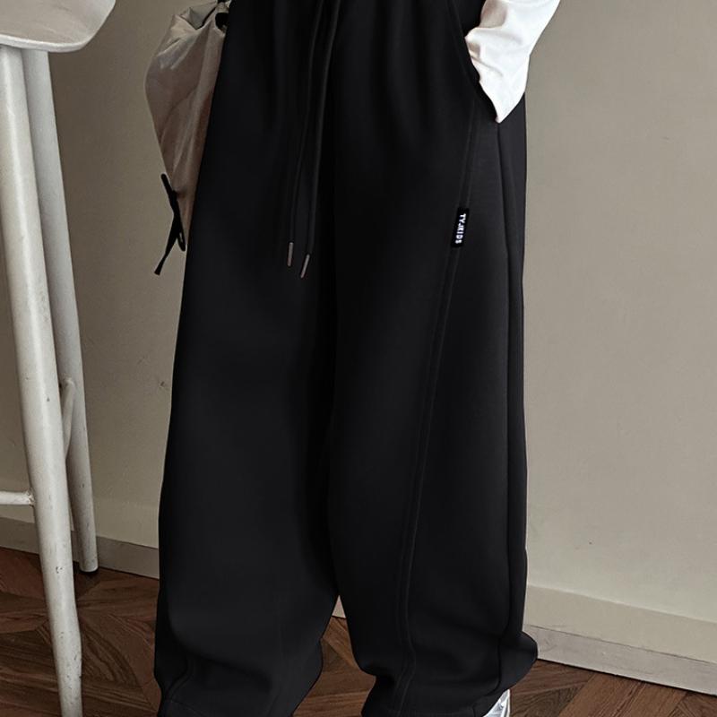 

Повседневные брюки для девочек на весну и осень. Детские стильные брюки. Детские свободные широкие брюки среднего и большого размера. 150