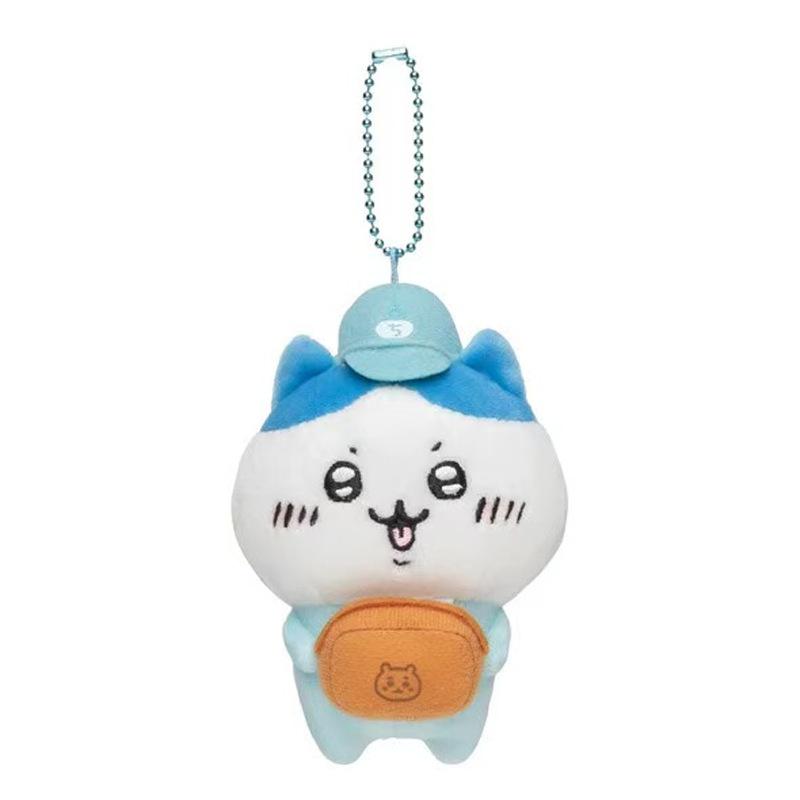 Lion Dance Retro Style Series Bear 10Cm Pendant Keychain Soft Animal Great Gift Plush Doll Figure