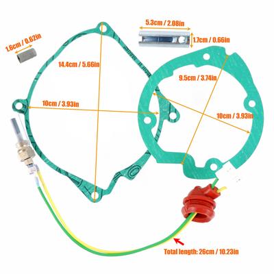 Luft Diesel Heizung 12V / 24V Keramik Glühstift Brenner Gebläse Dichtung Sieb Für Webasto Eberspacher 3-8kw Auto LKW VAN Boot
