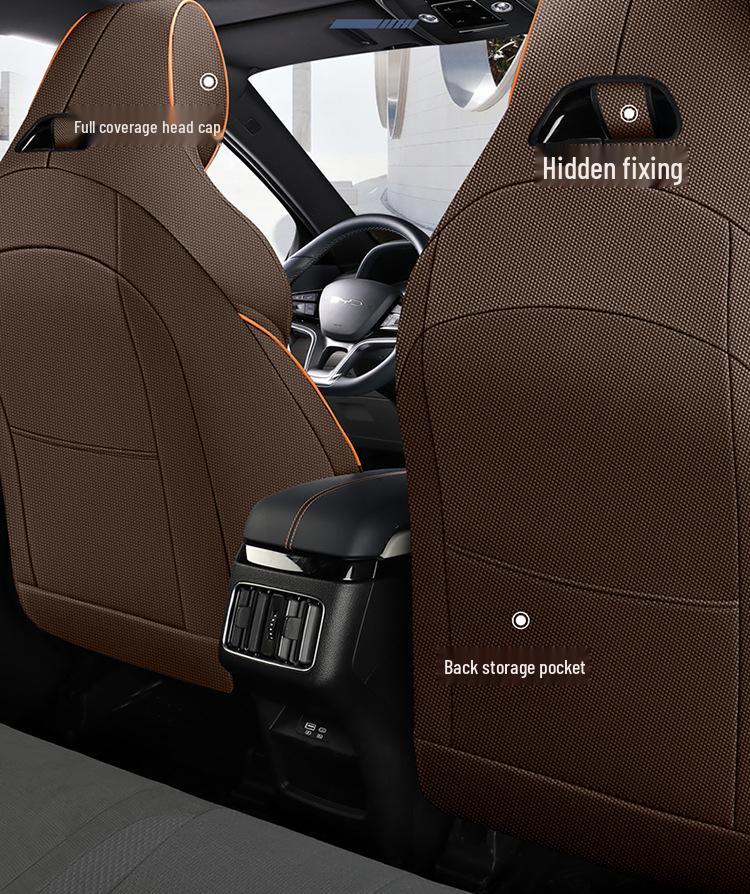 BYD Song PLUS Coarse Linen Car Seat Cushion - Four Seasons Model