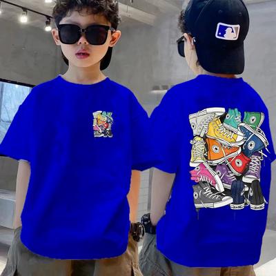 Round Neck Children's T-shirt Cute, Casual and Lightweight