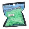100Pcs/Bag Luminous Fishing Soft Floats Beads Hard Rubber Glow In the Dark Oval Shape Fishing Lures Beads Stoppers Glowing Ball