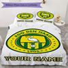 Custom Name Ado Den Haag Pattern Bedding Uilt Set Uilt Cover Pillowcase Home Decoration Birthday Gift (1*duvet Cover+2*pillowcase Without Core)