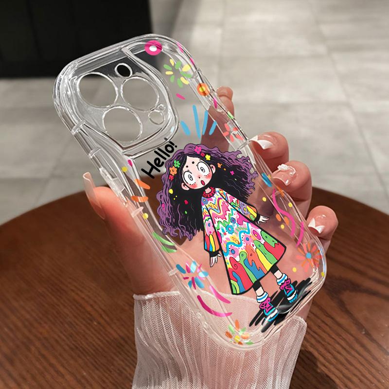 Handyhülle für iPhone 11 13 12 14 15 16 XR XS Pro Max 7 8 Plus Samsung A55 A15 Redmi Note 13 12 OPPO A18 A16 Vivo Y17S V27 Honor 9 10 Infinix 40 30