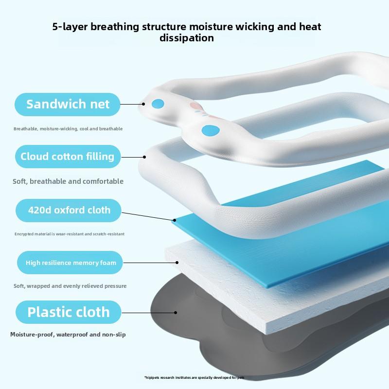 Spring Summer Dog Enclosure Kennel Small and Medium Dogs Teddy Summer Cat Cooling Dog Mat Pet Cat Nest