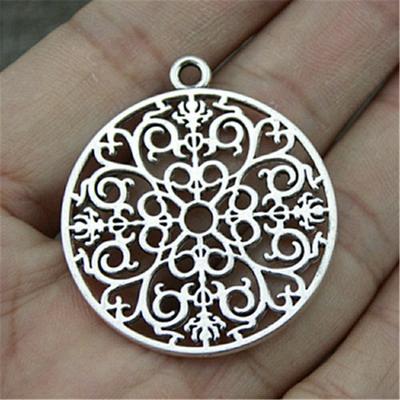 Big Flower Charms Pendant Female Jewelry Bulk New Supplies
