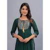Women Rayon Ethnic Embroidered Kurta Party Wear Bollywood Top Tunic Kurti Dress VF-20207