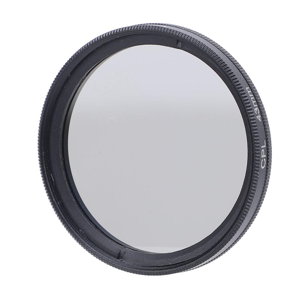 Circular Polarizing Lens Filter CPL Polarizer Neutral Protective for Camera Polarization 43mm   1.69in