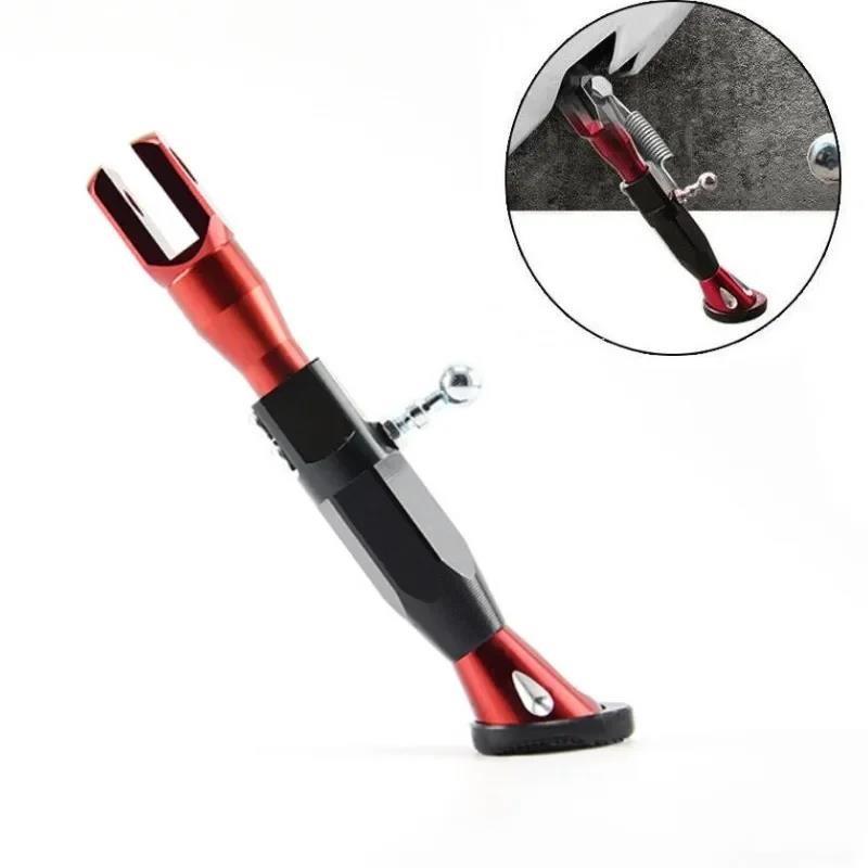 Hot sale Adjustable Motorcycle Metal Foot Bracket Kick Side Durable Corrosion Resistant Scooter Stand Accessories