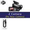 Wifi 3 Channel Dash Cam Three Way Car DVR  Inside Vehicle Camera DVRs Recorder FHD 1080P Video Mini Registrator Dashcam Camcord