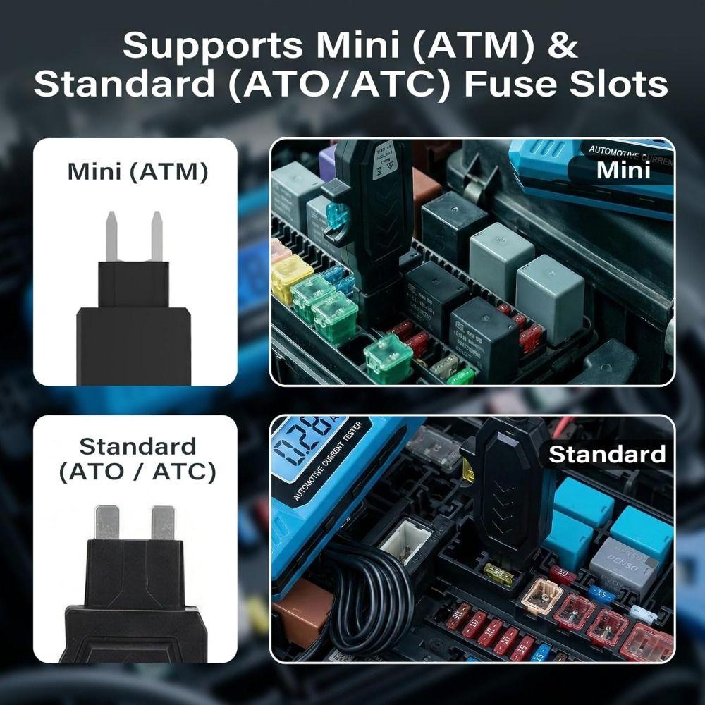 Diagnostic Tool Automotive Leakage Analyzer Circuit Tester  Vehicle Electrical System
