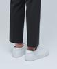 MUSINSA STANDARD Lightweight Relaxed Tapered Hidden Banding Crop Slacks [Charcoal Gray]