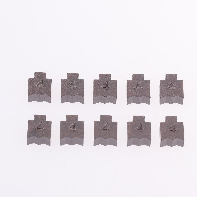 

10Pcs For Rs775 Rs750 Rs755 Grey Carbon Brushes Electric Drill Motors Angle Grinders Power Tool Carbon Brush Replace Accessories