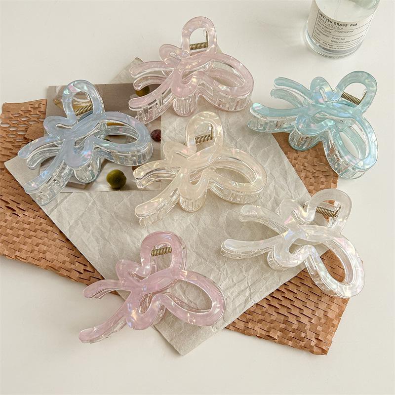 2024 Premium Jelly Color Hair Shark Clip for Women