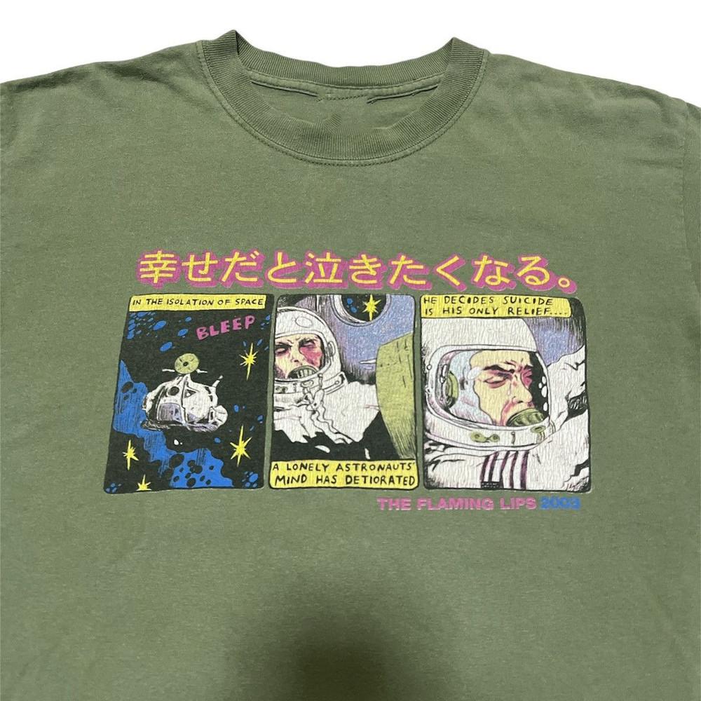 

the Flaming Lips Tour 2003 Band Cotton Gift For Fans to 5XL T-shirt QA237 Unisex T-Shirt M