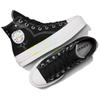 Converse Chuck Taylor All Star Lift Platform High Pride 2024 Unisex Sneakers Black White Chaos-Fuschia A10218C