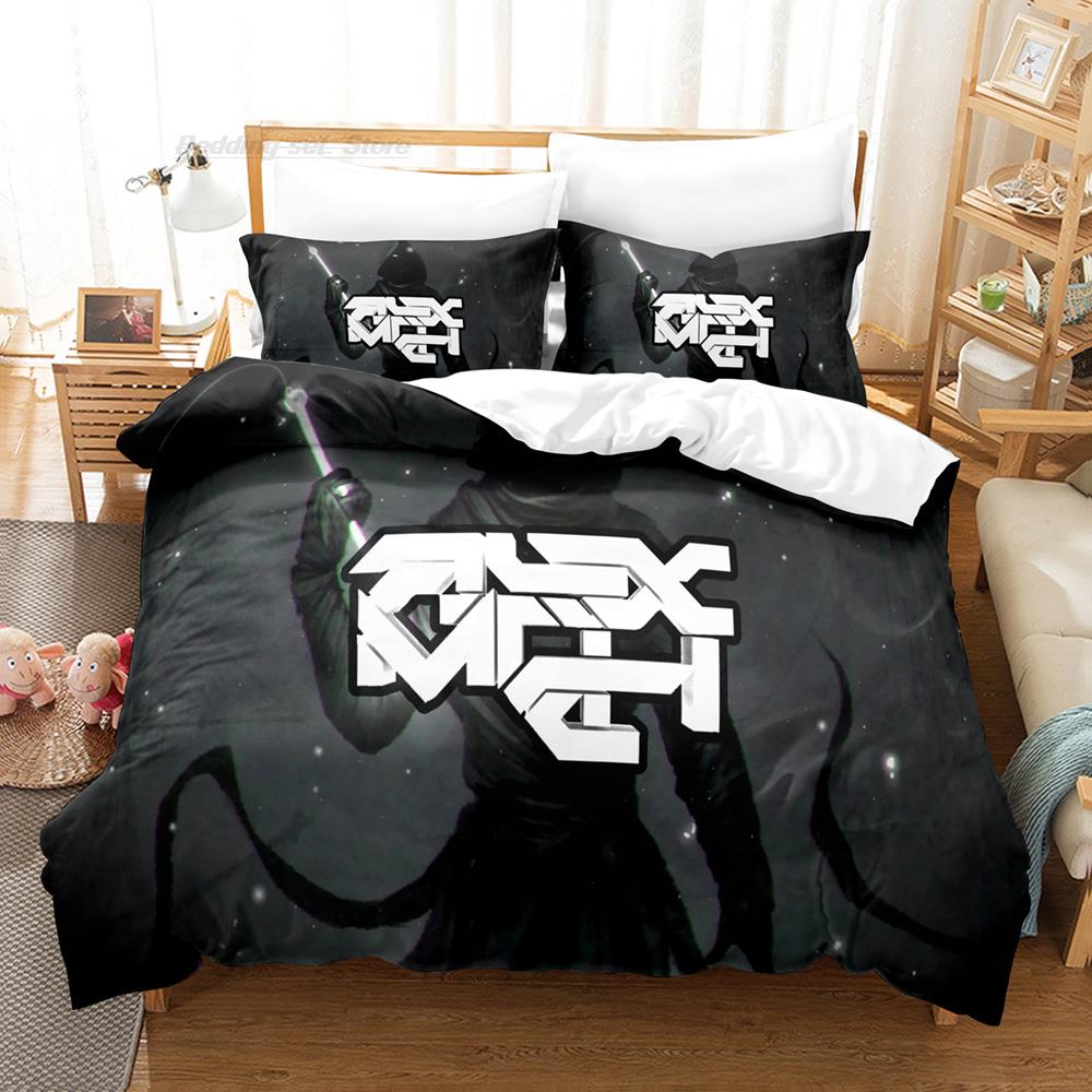 Ghostemane Bedding Set Single Twin Full Queen King Size Bed Set Aldult Kid Bedroom Duvetcover Sets 3D Print Cool Hip Hop 2022