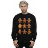 Marvel Mens Avengers Christmas Gingerbread Sweatshirt