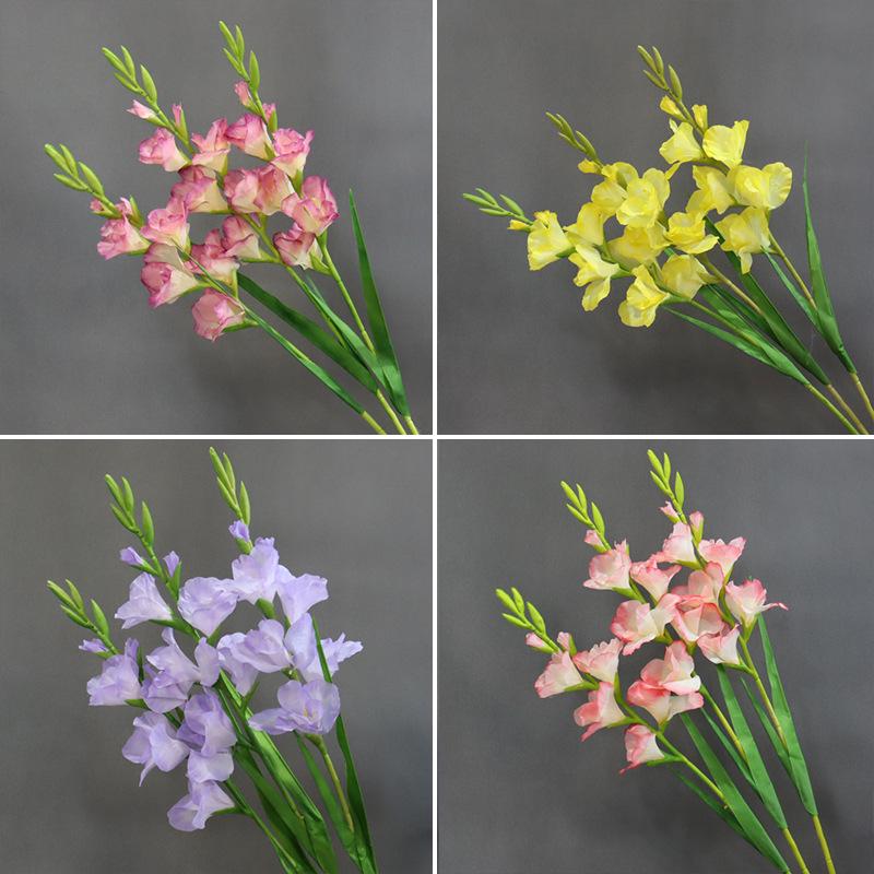 Gladiolus Floral Wedding Vase Arrangement