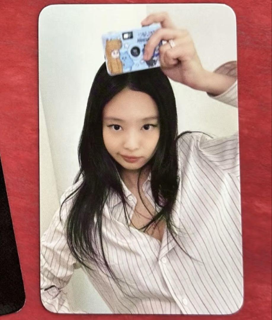 

[Б/У] BLACKPINK Дженни Руби makestar Лимитированная торговая карточка D