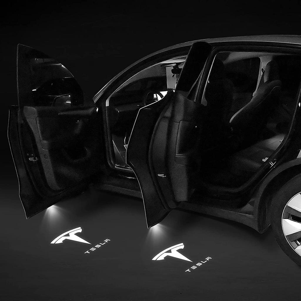 SiegenPro Car Door Light Logo Projector Compatible with Tesla Model 3 Y S X