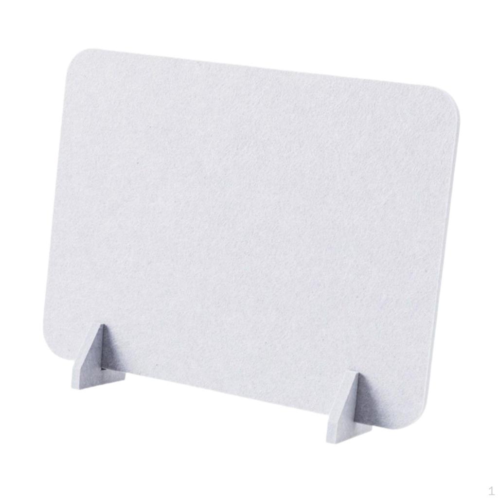 Acoustic Desk Divider with Support Feet Freestanding,Soundproof,Furniture Partition,Desk Privacy