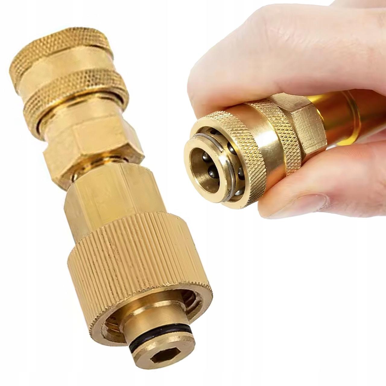 

Rosfix Adapter Mosiężny TR22 do Myjek Karcher – Szybkozłącze 1/4 | Wysoka Trwałość | Kompatybilny z Systemem EASY!LOCK