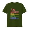 Funny ArchitecT T Shirt Architectural Humor For Architecture Unisex Myth Legend Vintage Washed Stretched Graphic Breathable