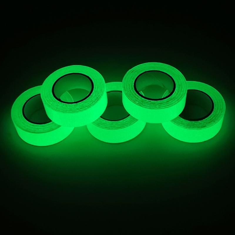 Waterproof Luminous Tapes Self Adhesive Warning Tapes Night Vision Glow in Dark Safety Home Garden Decoration