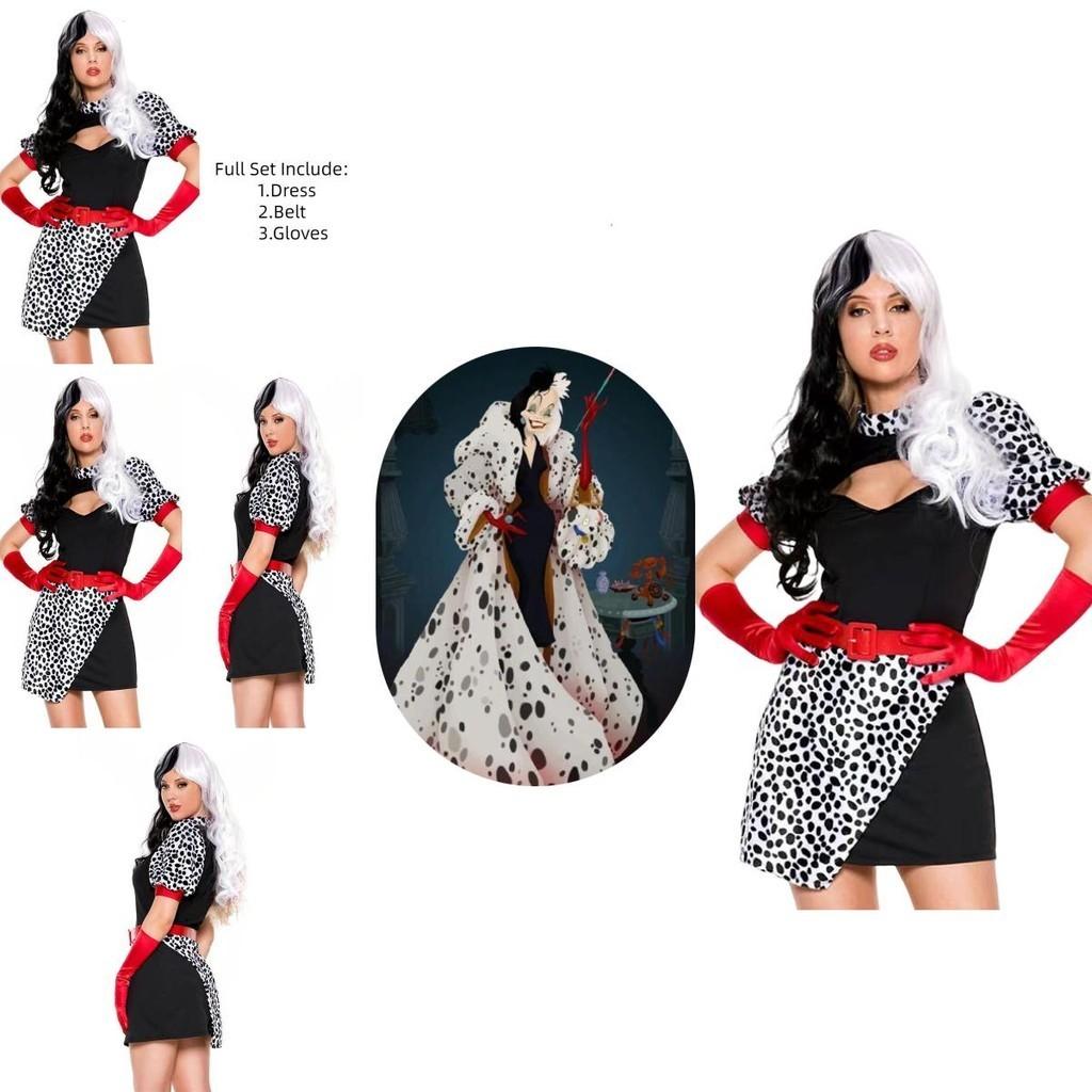 Mushroom Fairy Marke Damen Cosplay Kleid Inspiriert vom Film 101 Dalmatiner