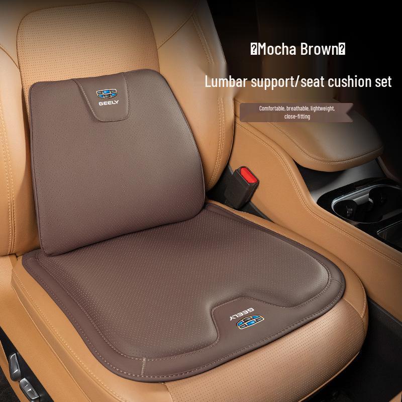 Universal All-Season Car Seat Cushion & Lumbar Support for Geely Galaxy M9/A7/E5/E8/L6/L7 Xingyuan.