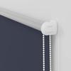 Blackout Roller Blind 84.4 X 230 Cm Fabric Width 80 Cm Navy Blue