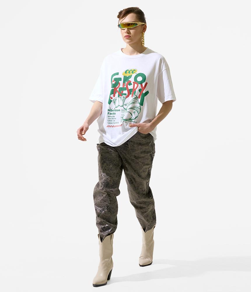 Crispy Croissant Tee L