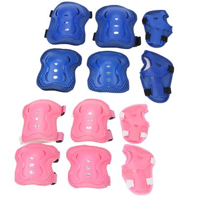 Kids Protective Gear Set Stylish Breathable Knee Pad Elbow Pad Hand Guard for Cycling Roller Skating