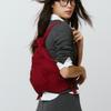 Pleatsmama Backpack Burgundy Newbow