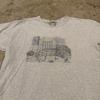 Vintage Northern Reflections TT-Shirt Wooden Chair Flowers XL GRAY