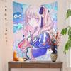 Akiyama Mizuki Hängendes Böhmisches Wandteppich Hängendes Tarot Hippie Wandteppiche Studentenwohnheim Japanischer Wandteppich