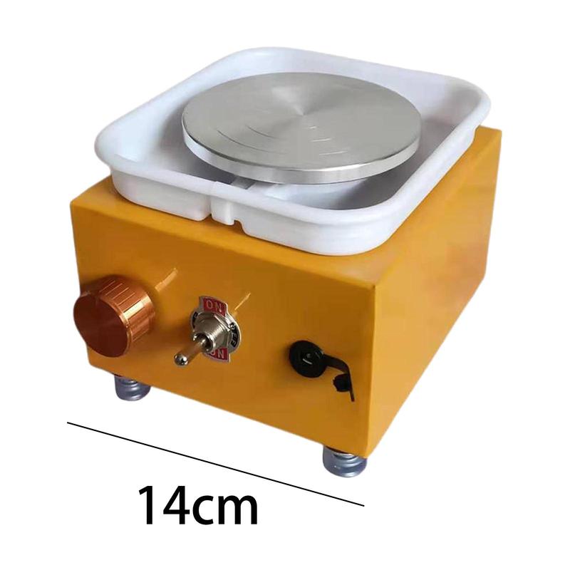 Mașină Roată de Olarit Electrică cu Tavă Rotativă Instrument DIY Mașină pentru Predare Școlară Începător pentru Artă Meșteșuguri Ceramică Stecher EU