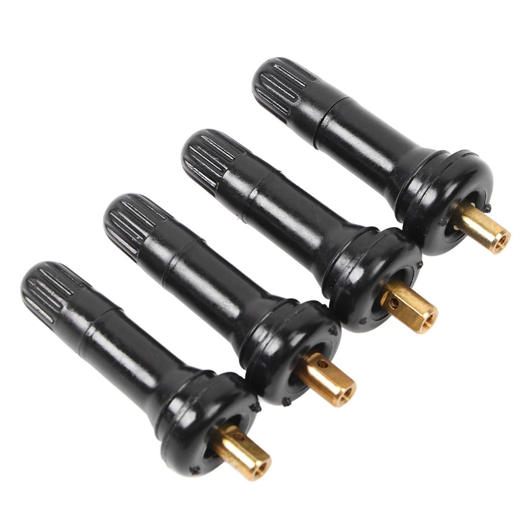 4 szt. Wpuszczany trzonek zaworu opony, szczelny, zamiennik trzonka zaworu do czujnika ciśnienia opony Forda