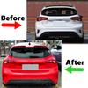 Car Rear Trunk Boot Spoiler Wing For Ford Focus ST Line Hatchback 2019-2023 Rear Roof Spoiler Wing Body Kits Tuning