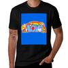 Love Retro Peace Sign Hippy Art Tshirt Stretch Fabric Comfort Tshirt