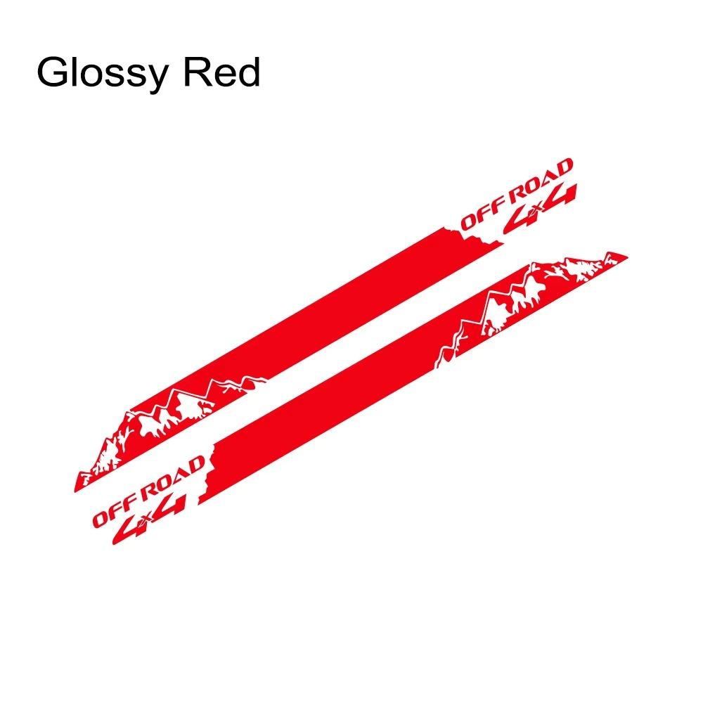 Car Mountain Styling Stickers Pickup Door Side Decals Truck Graphics 4X4 Off Road Custom Vinyl Decor Cover Auto Accessories