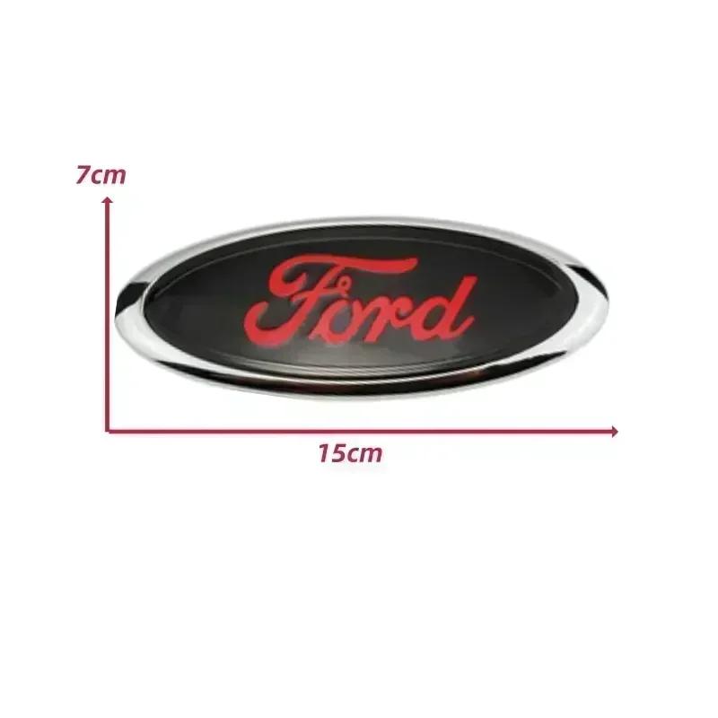 5x6CM ABS Auto Body Emblem Badge Stickers for Ford Fiesta Ranger Focus Fusion Escape Transit Mondeo Edge Ecosport WA5