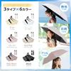 Evolutionary UV Perfect for Rain and Perfect for Commuting and Rainy Season Black Mocomoco's One-Touch Parasol, Windproof, Water-Repellent, Portable,