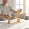 Stand Wood Wooden Tiered Plant Indoor Use Display Shelf for Living Room, Balcony