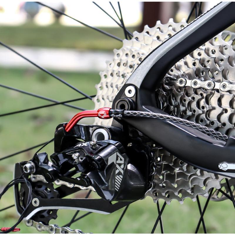 Universal Fit Aluminium Alloy Bike V Brake Cable Guide Pipe Wear Resistant Bend Hose Tube for All Kinds of Bicycles Repair