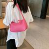1 Pcs Shoulder Bag Trendy Underarm Handbag Versatile Niche Solid Color Mobile Phone Bag Girls' Shoulder Bag Handbag