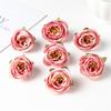 Rosa Simulazione Vintage Boccioli di Rosa Ghiaccio Rose Boccioli di Tè Materiale Fai da Te Fatto a Mano Decorazione Matrimonio Scatola Regalo Oggetti di Scena per Foto Decorazione Fiori Finti
