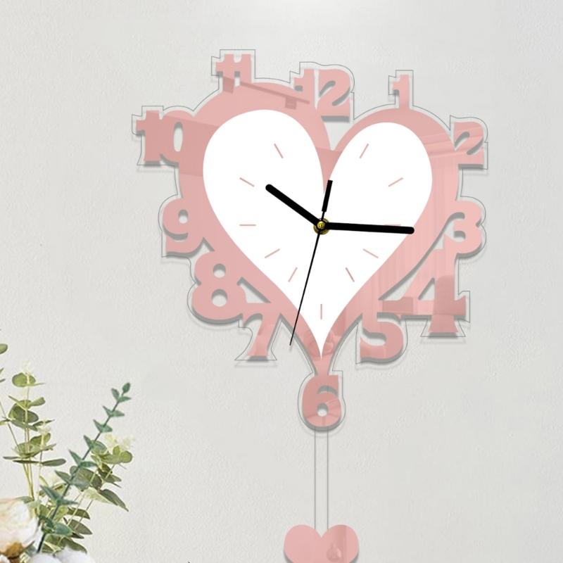 Decorative Wall Clock,Silents Battery Operated Wall Clock Silents None Ticking Wall Clocks Sweeps Movements Easy to Read