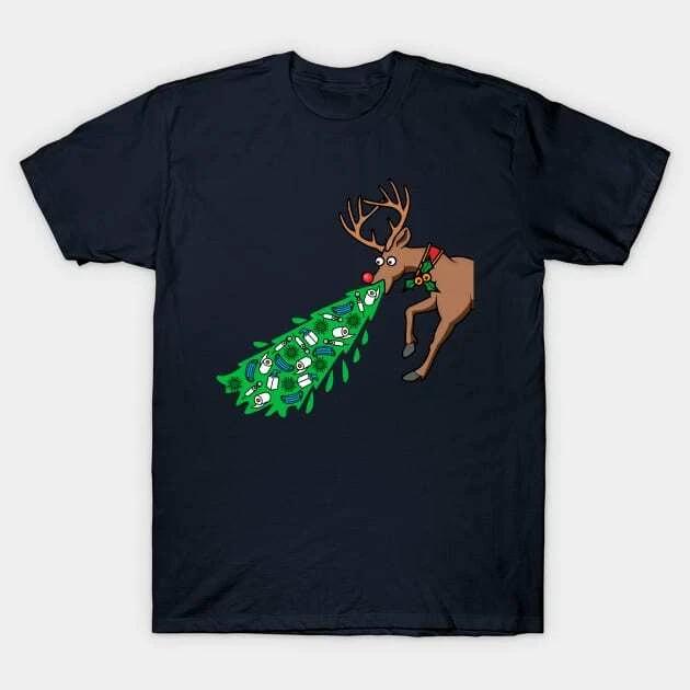 Ugly Christmas Matching Made in Australia T-Shirt XL